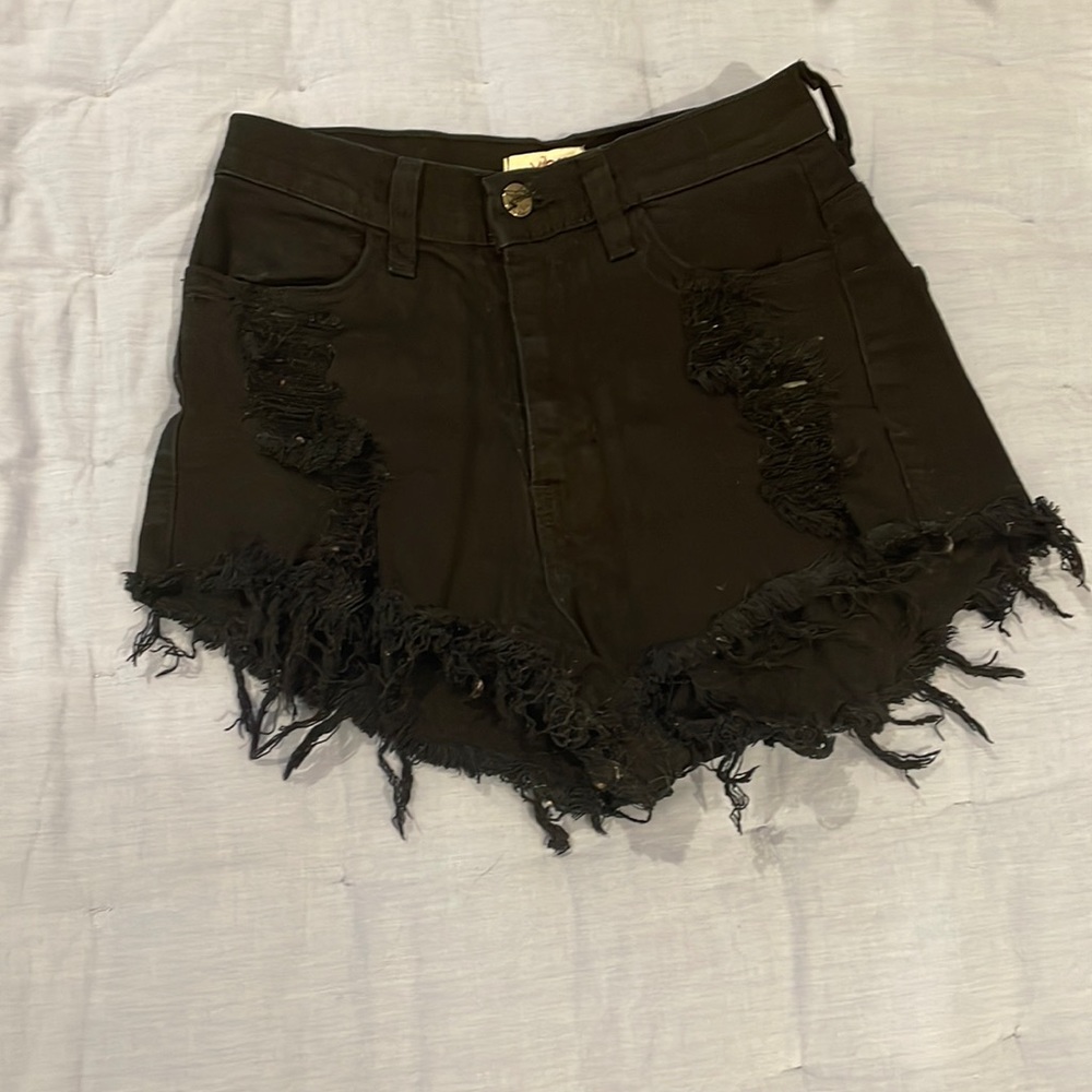 High Waisted Jean Shorts